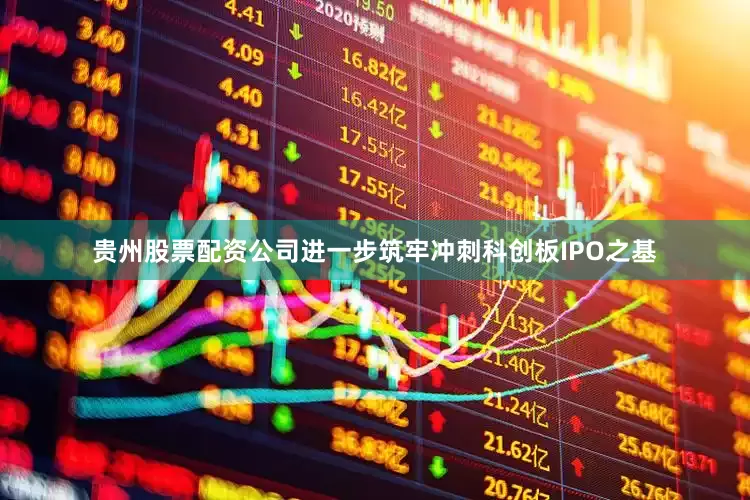 贵州股票配资公司进一步筑牢冲刺科创板IPO之基